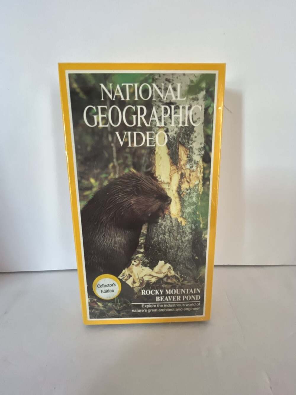National Geographic Video Rocky Mountain Beaver Pond Collector's Edition VHS Tap